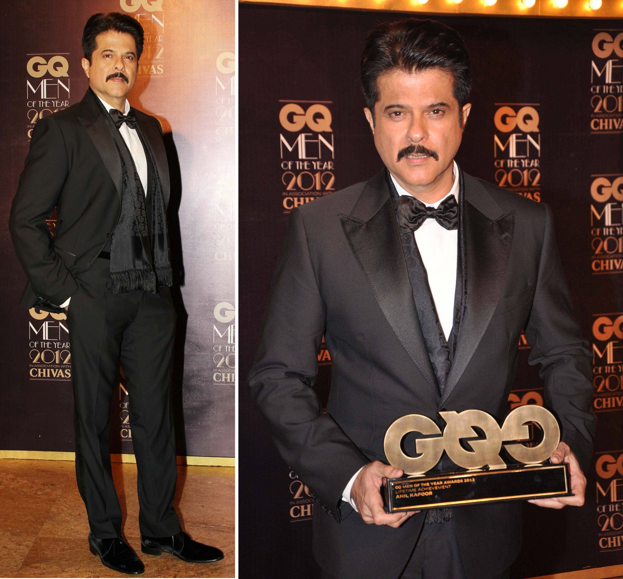 Anil Kapoor in Dolce & Gabbana at GQ India's 2012 Men of the Year Awards