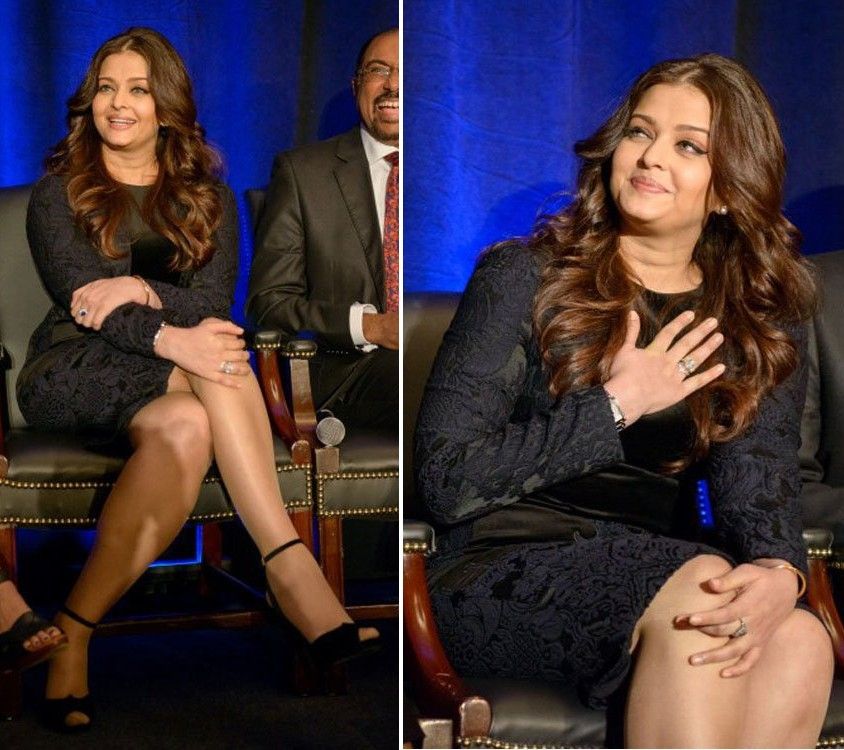 Aishwarya Rai Bachchan at the ‘Global Partnership Forum Women Leaders' event in New York on September 24th (Photo credit | Getty Images)