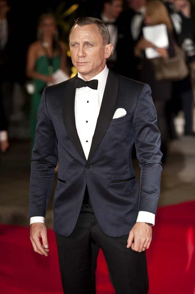 Daniel Craig in Tom Ford at the "Skyfall" Royal premiere