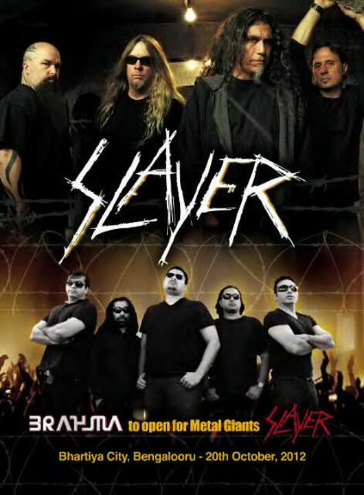 Win Tickets to Slayer Courtesy Brahma in Bangalore!