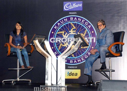 Amitabh Bachchan at the press conference of Kaun Banega Crorepati