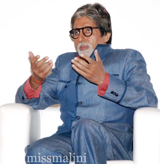 Amitabh Bachchan Quizzes Media at the KBC Press-Con