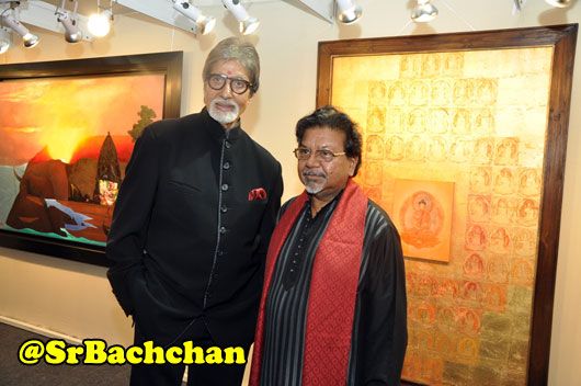 Amitabh Bachchan & Satish Gupta