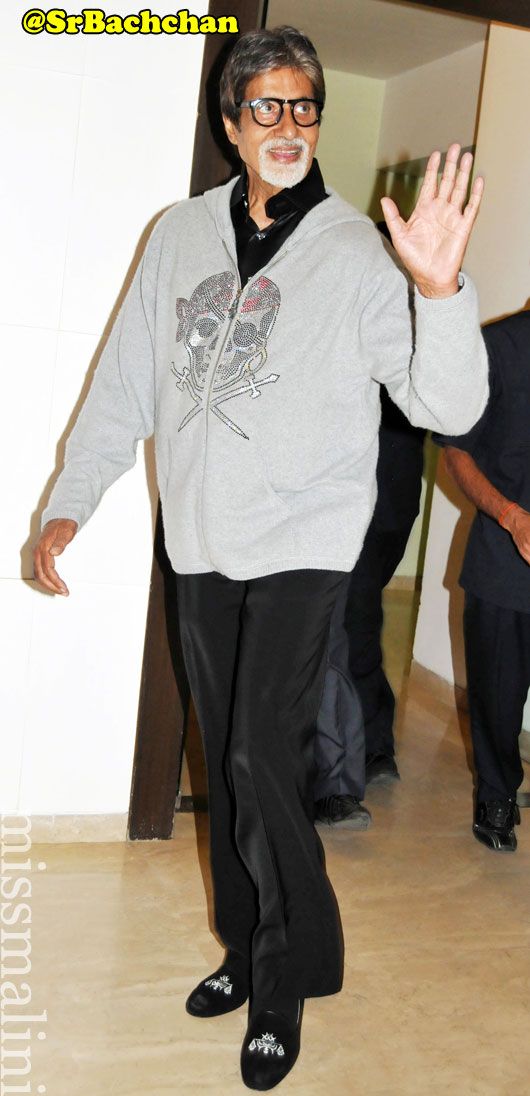 Amitabh Bachchan (photo courtesy | Yogen Shah for MissMalini)