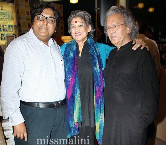Ashwin Sanghi with Dolly Thakore and Anil Dharkar