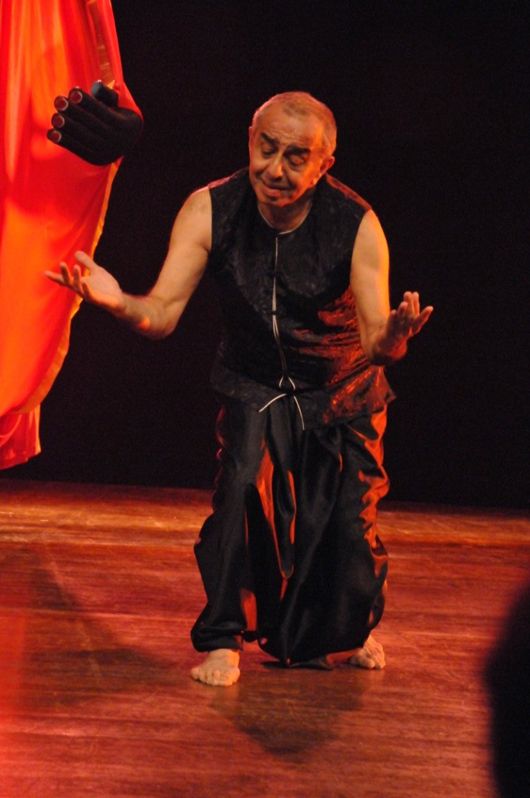 Astad Deboo performed Interpretating Tagore