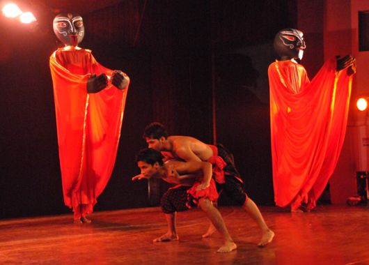 Dancer Astad Deboo Interprets Tagore at the Mumbai Lit Festival 2012.