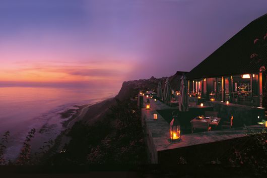 The Bulgari Restaurant in Bali