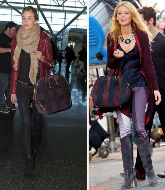 Rosie Huntington-Whitely & Blake Lively carrying the Orchard