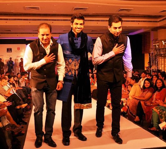 Actor Manish Goel as a Show-Stopper at Dehradun Fashion Week