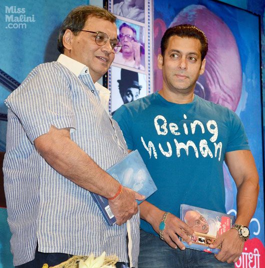 Subhash Ghai and Salman Khan