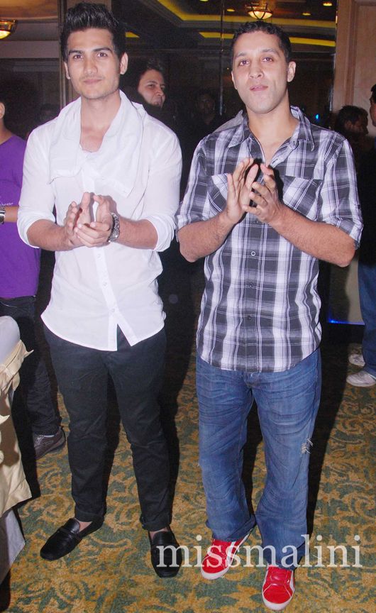 Singer Ishq Bector (right) with a friend