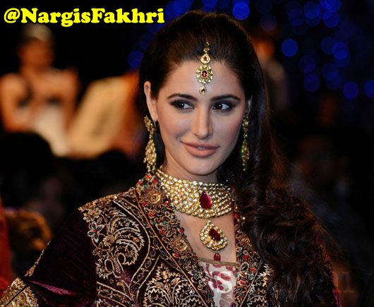 Nargis Fakhri Makes a Beautiful Bride!
