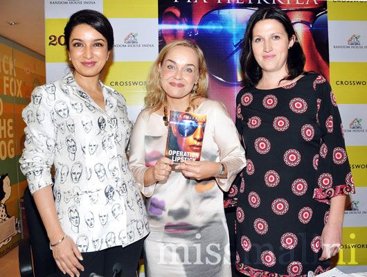 Tisca Chopra, Pia Heikkila and a friend