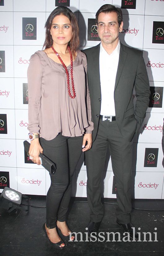 Neelam and Ronit Roy