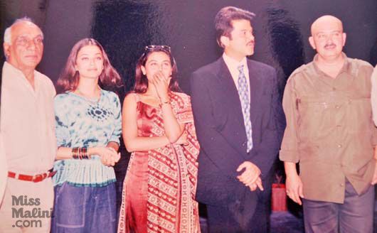 With Aishwarya Rai, Rani Mukherjee, Anil Kapoor and Rakesh Roshan