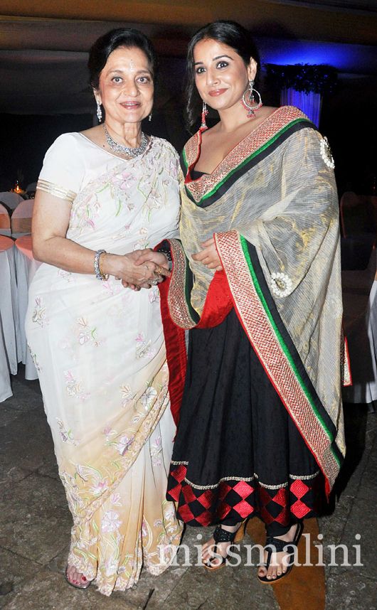 Asha Parekh and Vidya Balan