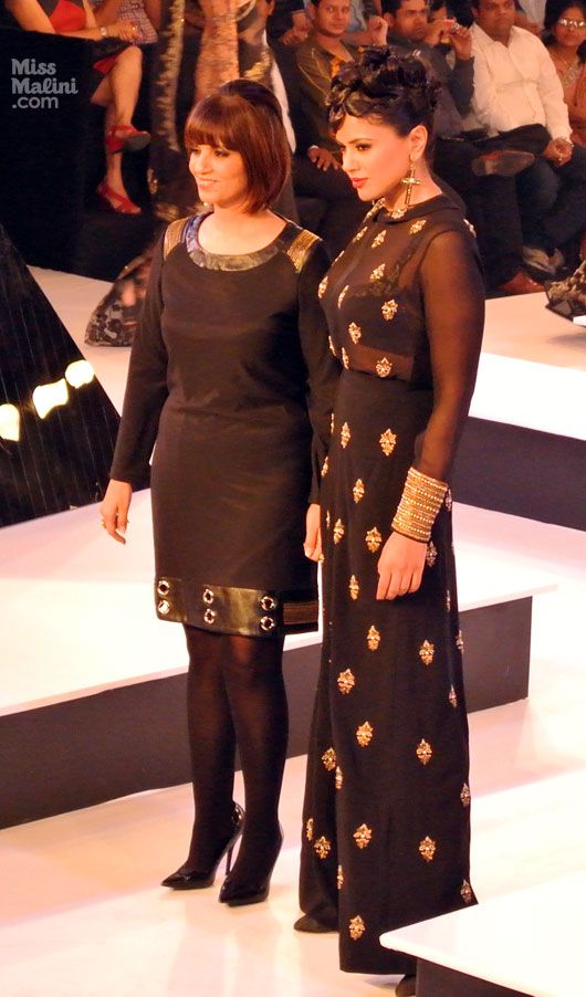 Neeta Lulla and Sameera Reddy Blenders Pride Fashion Tour 2012