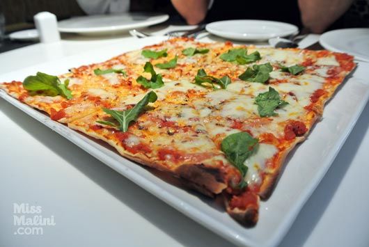 Margherita Con Rucola pizza