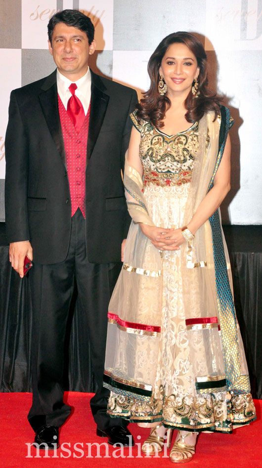 Dr. Sriram Nene and Madhuri Dixit Nene