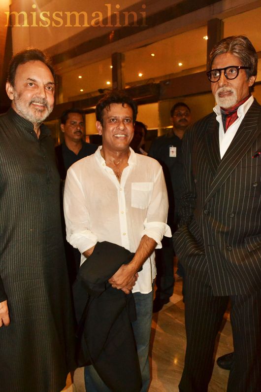 Pranoy Roy, Dr. Bedabrata pain and Amitabh Bachchan