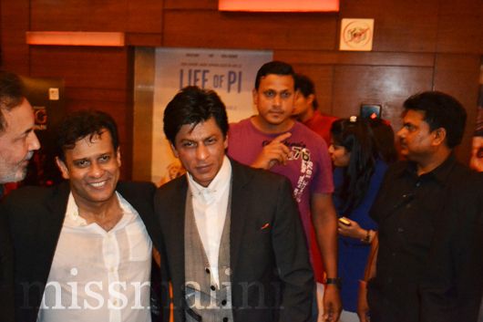 Dr. Bedabarata Pain with Shah Rukh Khan