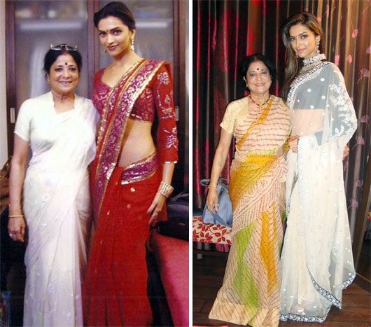 Deepika Padukone draped by Kalpana Shah