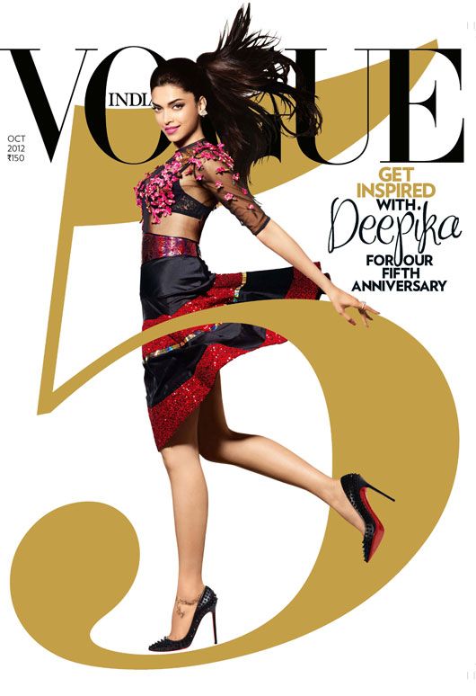 Deepika Padukone Vogue 5 Anniversary