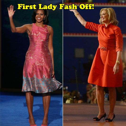 First Lady Fash Off: Obama v/s Romney