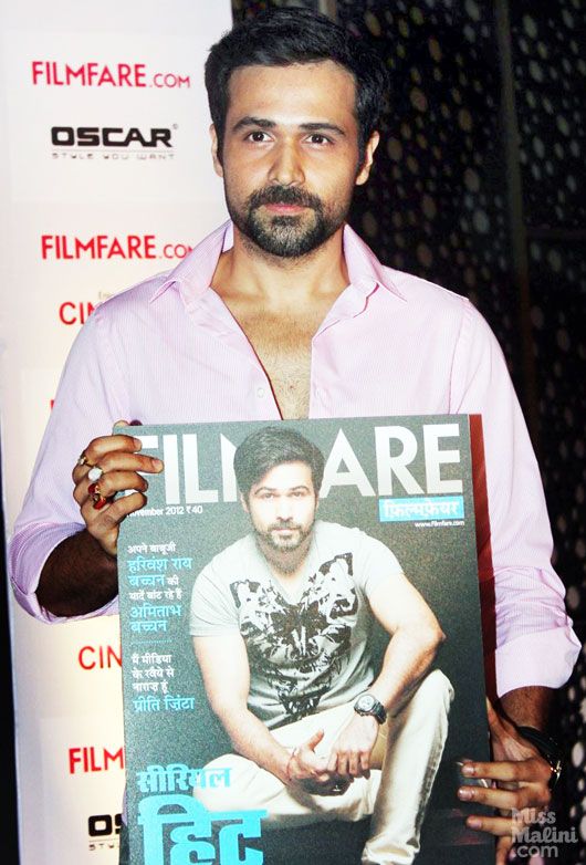 Emraan Hashmi Launches Latest FILMFARE Issue