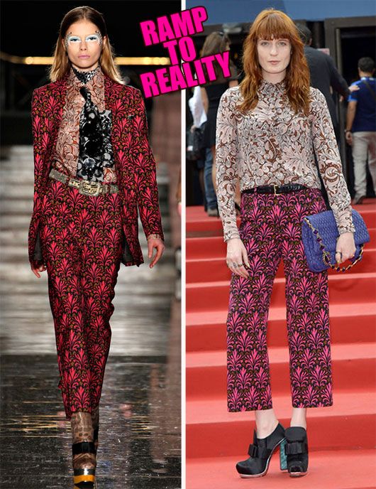 Hot or Not? Florence Welch Does Print on Print!