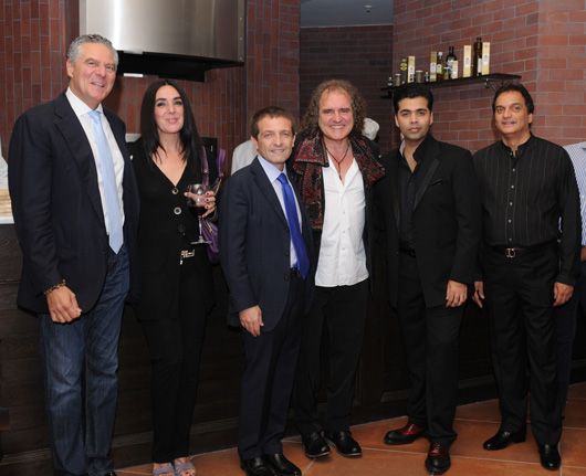 Vittorio Assaf, Elisabetta, Giampaolo Cutillo,Fabio Granato, Karan Johar & Sunil Kapur