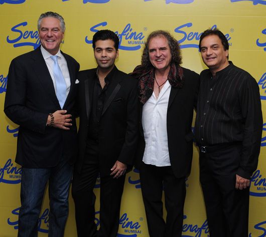 Vittorio Assaf, Karan Johar, Fabio Granato & Sunil Kapur