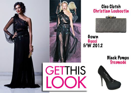 Get This Look: Poorna Jagannathan in Gucci