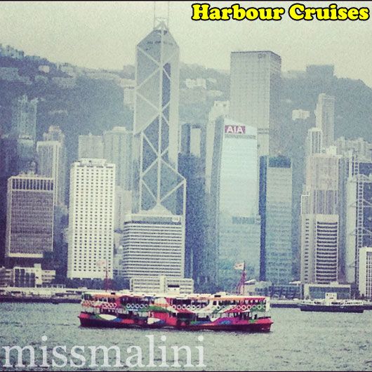 Star Ferry across the Victoria Harbour towards Tsim Sha Tsui