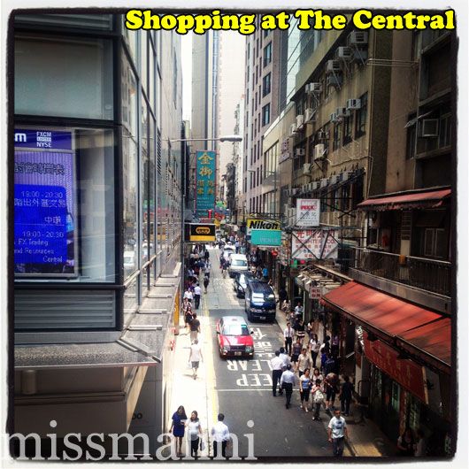 Shopping at The Central