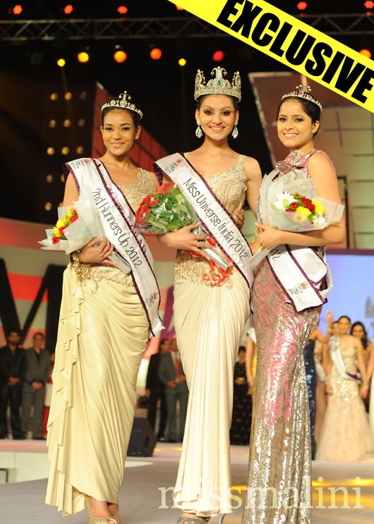 I AM She 2012 winners - Arlette Grao, Urvashi Rautela and Shilpa Singh