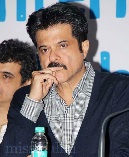 Anil Kapoor at the press conference for Because I Am A Girl Rock Concert