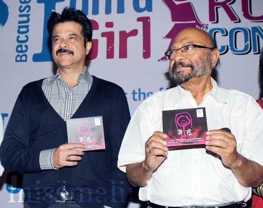 Anil Kapoor with Govind Nihalani
