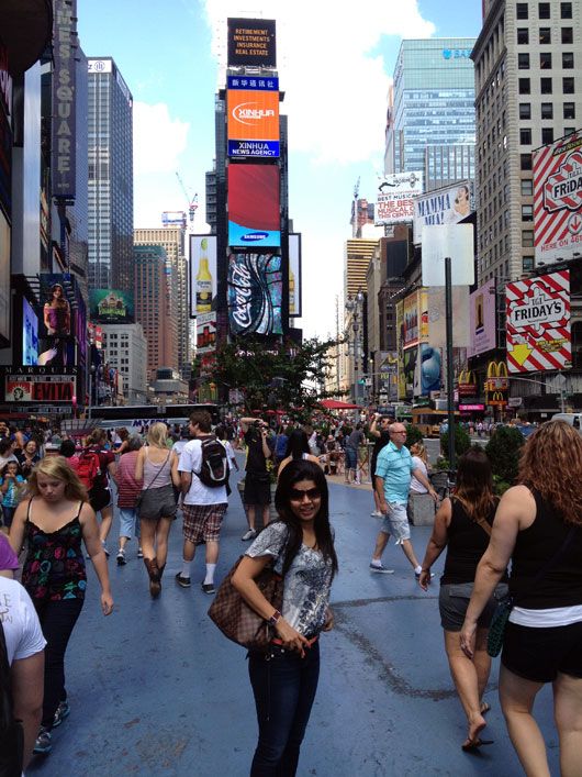 Always bustling with people … 42nd Street