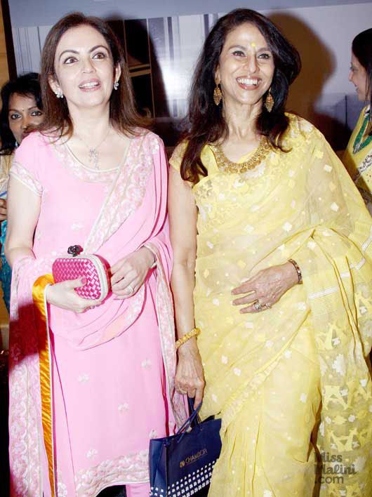 Nita Ambani and Shobhaa De