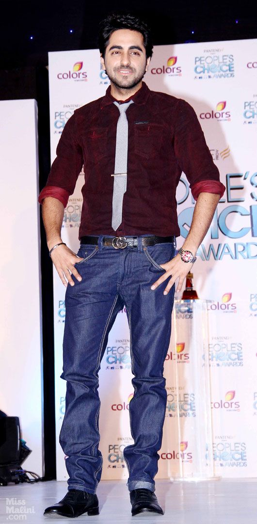 Ayushmann Khurana at the People's Choice Awards