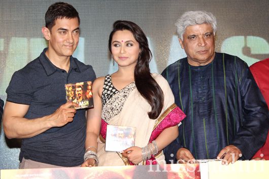 Aamir, Rani and Javed Akhtar