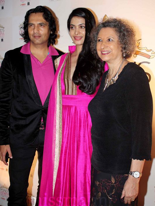 Marc Robinson, Ankita Shorey and Meher Castellino