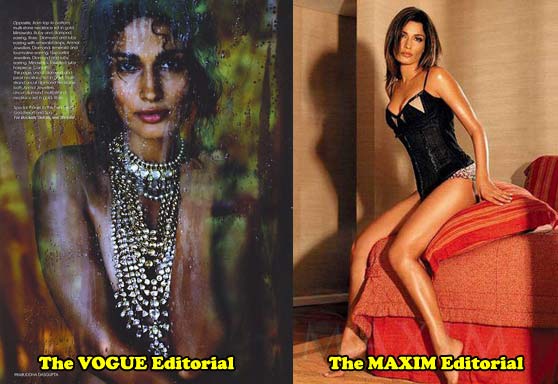 Kamal's racy editorials for Vogue and Maxim