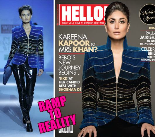 Ramp to Reality: Kareena Kapoor in Raakesh Agarvwal