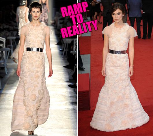 Keira Knightley in Chanel Couture