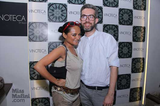 Bandana Tiwari with Designer Mathieu Gugumus Leguillon