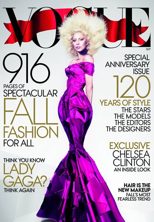 Lady Gaga Vogue September 2012