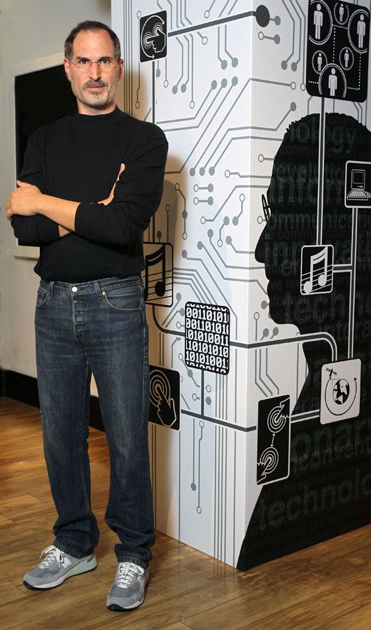 Steve Jobs Wax Statue